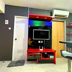 2Br Luxury Cozy Homestay With Mall Access Greenbay Apartment Baywalk 2