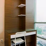 Homey And Minimalist Studio Room At Gp Plaza Apartment By Travelio