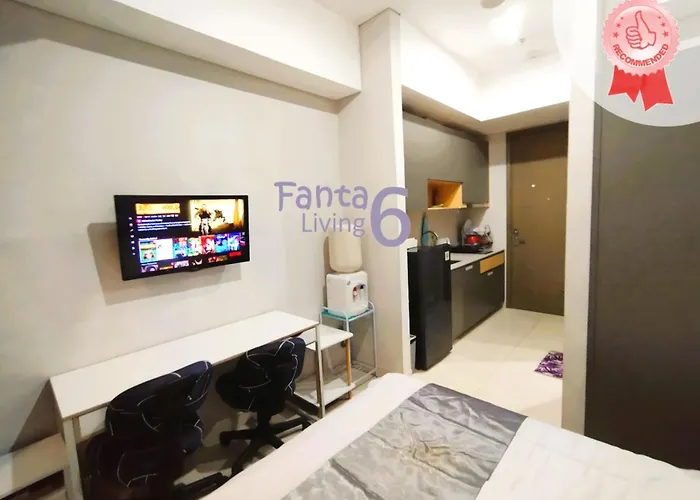 Complete All-In-One Studio Apartment Taman Anggrek Residence At Central City Near Malls