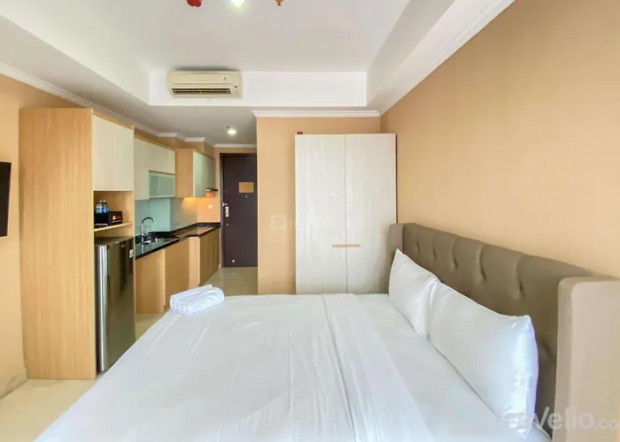 Nice Designed And Homey Studio At Menteng Park Apartment By Travelio