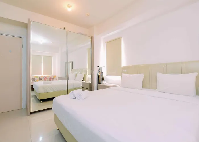 Good Deal And Cozy Studio Green Pramuka City Apartment By Travelio