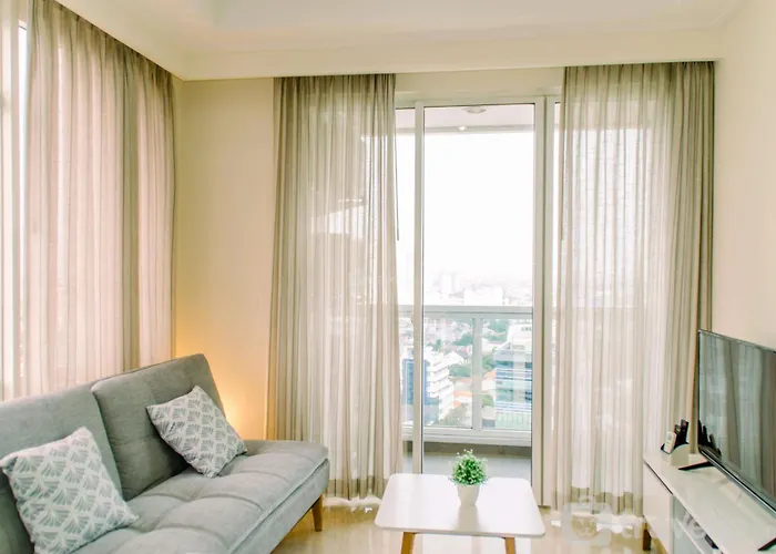 Elegant And Restful 2Br At Menteng Park Apartment By Travelio