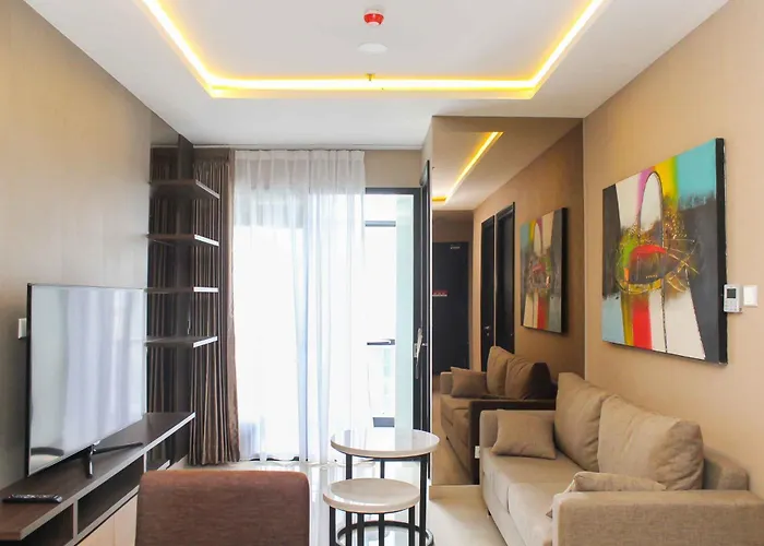 Stunning And Comfy 2Br + Study Room At Sudirman Suites Apartment By Travelio