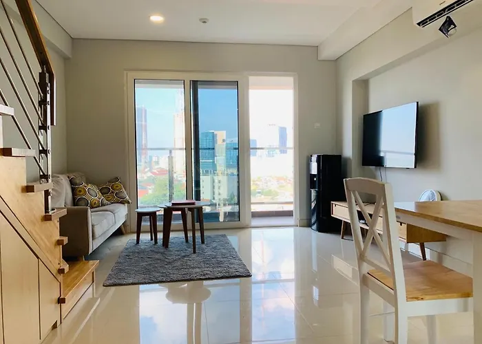 Sewa Apartemen Maqna Residence Meruya Kebon Jeruk Puri Indah Loft