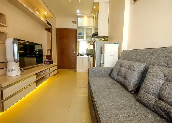 Modern Apartment 2 Bedroom Northland Ancol Residence Near Ancol By Travelio