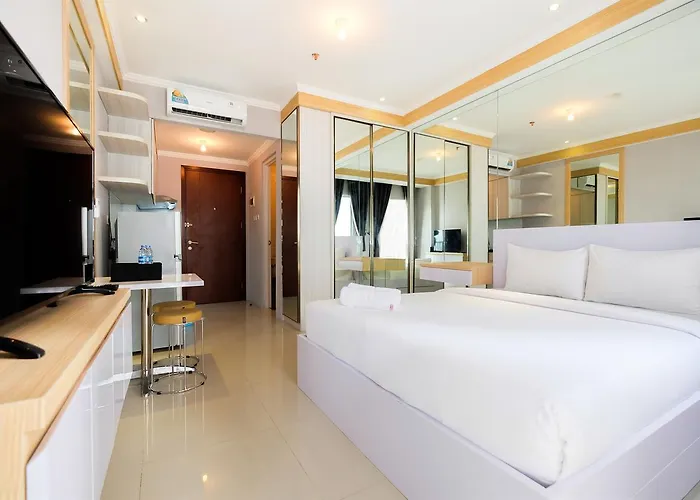 Spacious Studio Apartment Signature Park Grande By Travelio