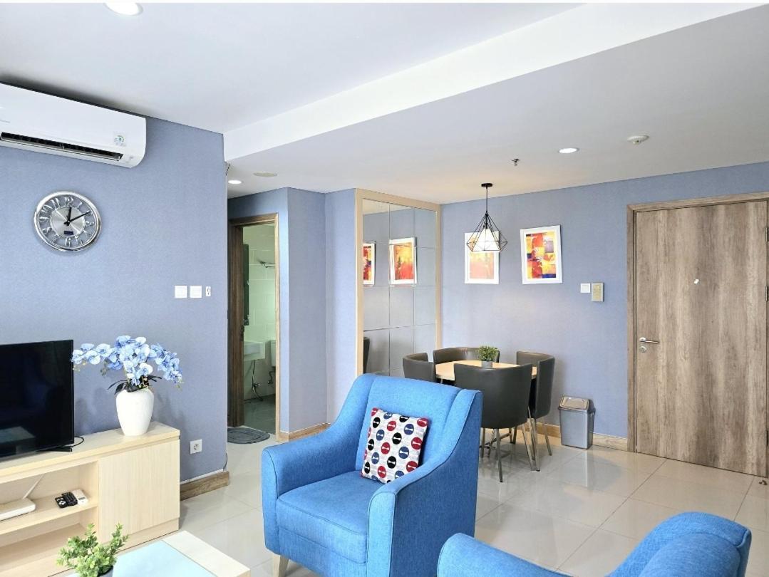 2 Kmr Biru Pejaten Park D Swim Pool, Bathub Apartemen *