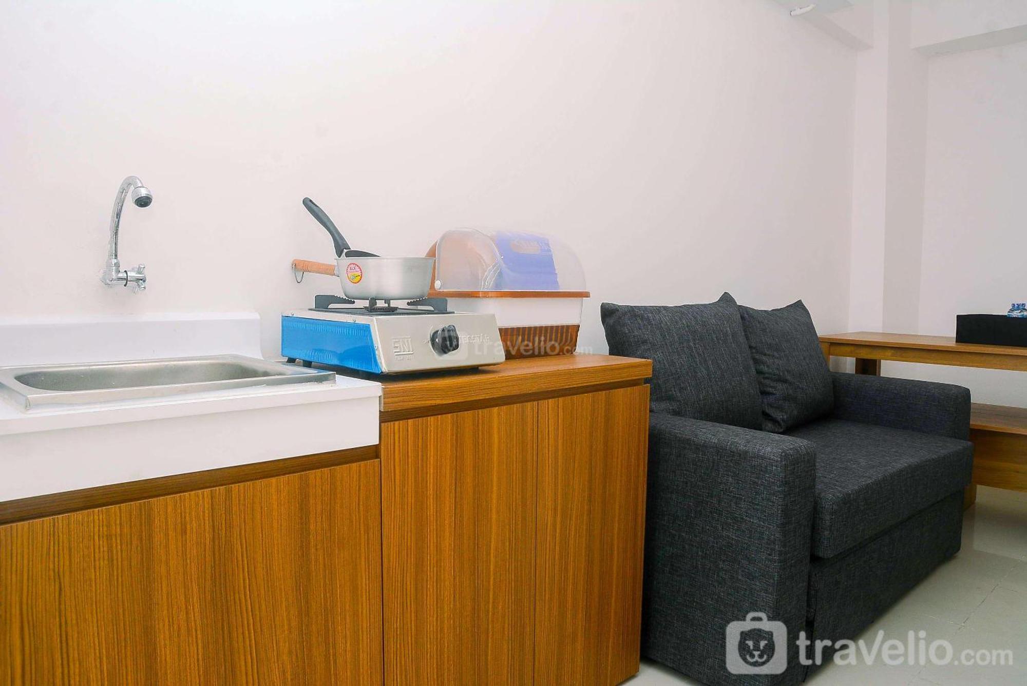 Apartment 2br Modern Fully Furnished Bassura By Travelio *