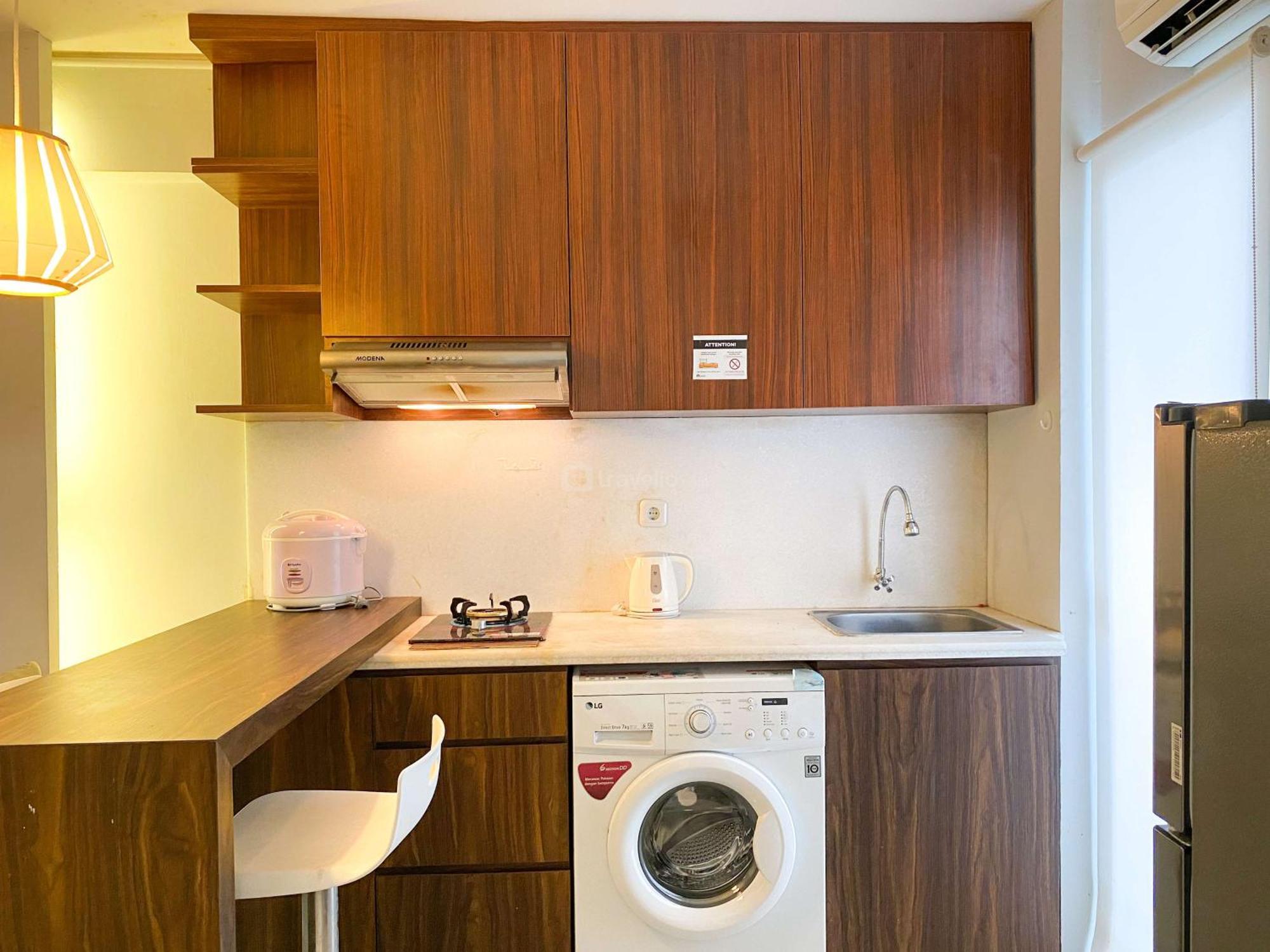 Good And Minimalist 1br At Bassura By Travelio