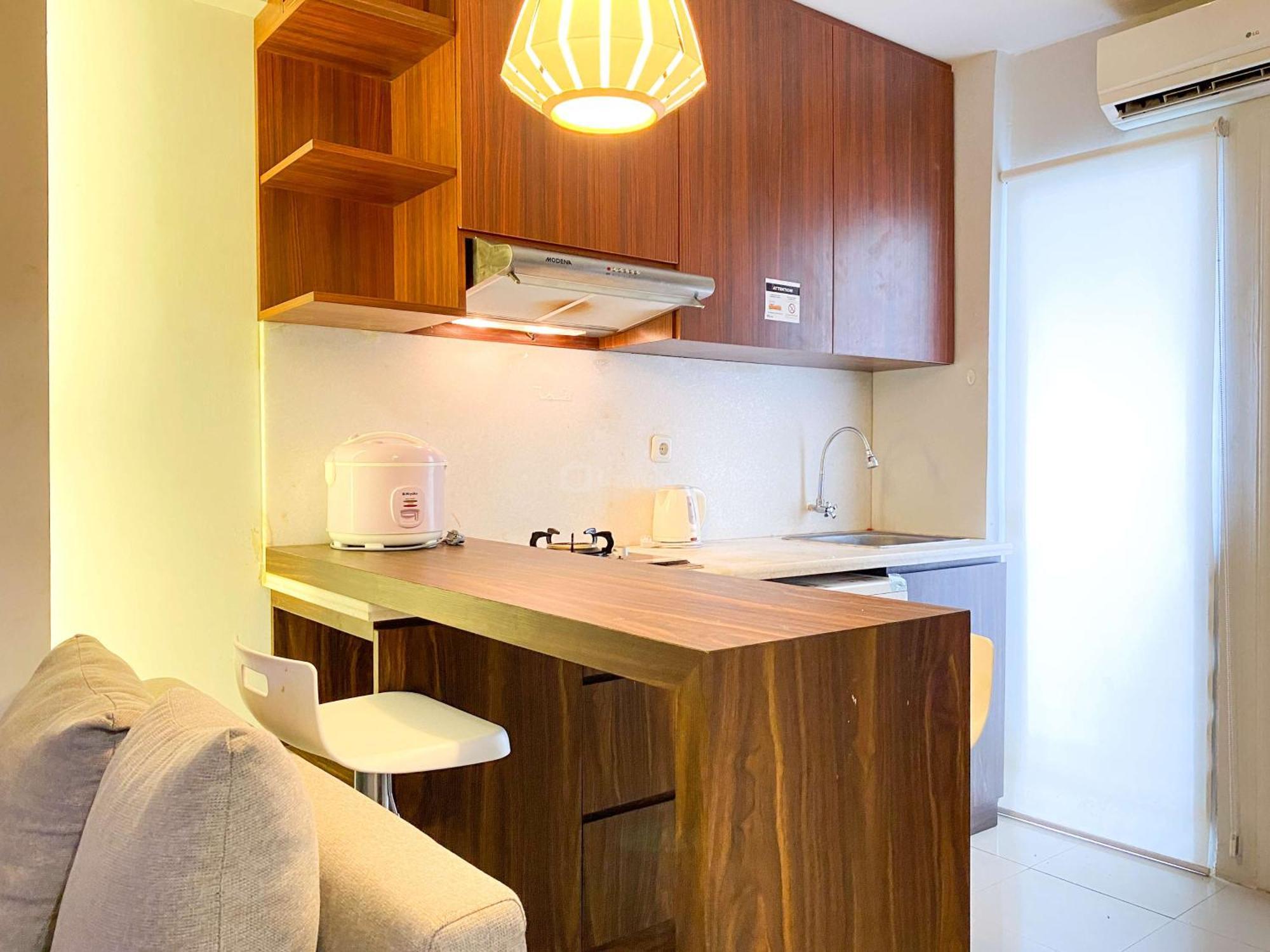 Good And Minimalist 1br At Bassura By Travelio