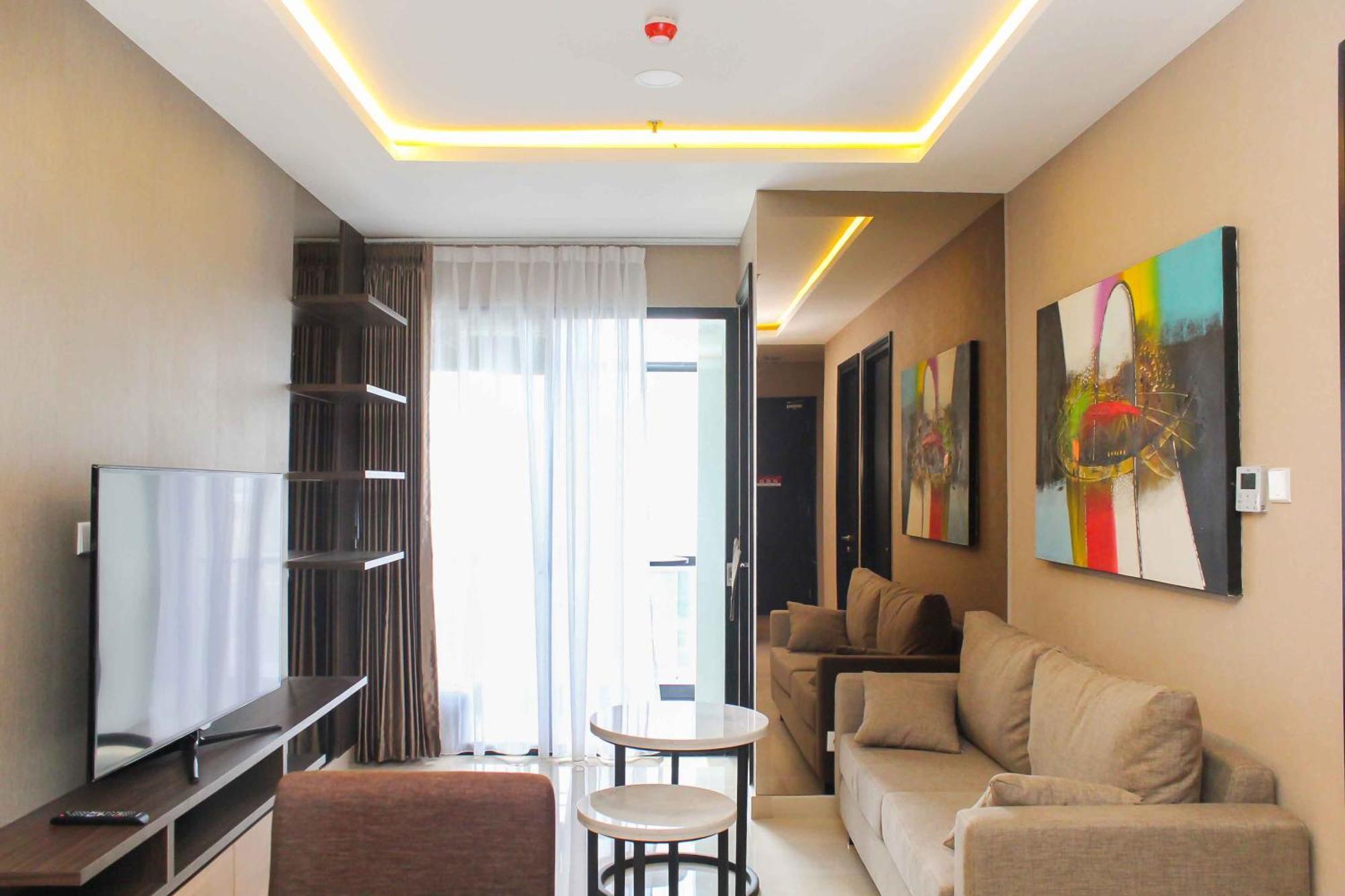 Apartment Stunning And Comfy 2br + Study At Sudirman By Travelio