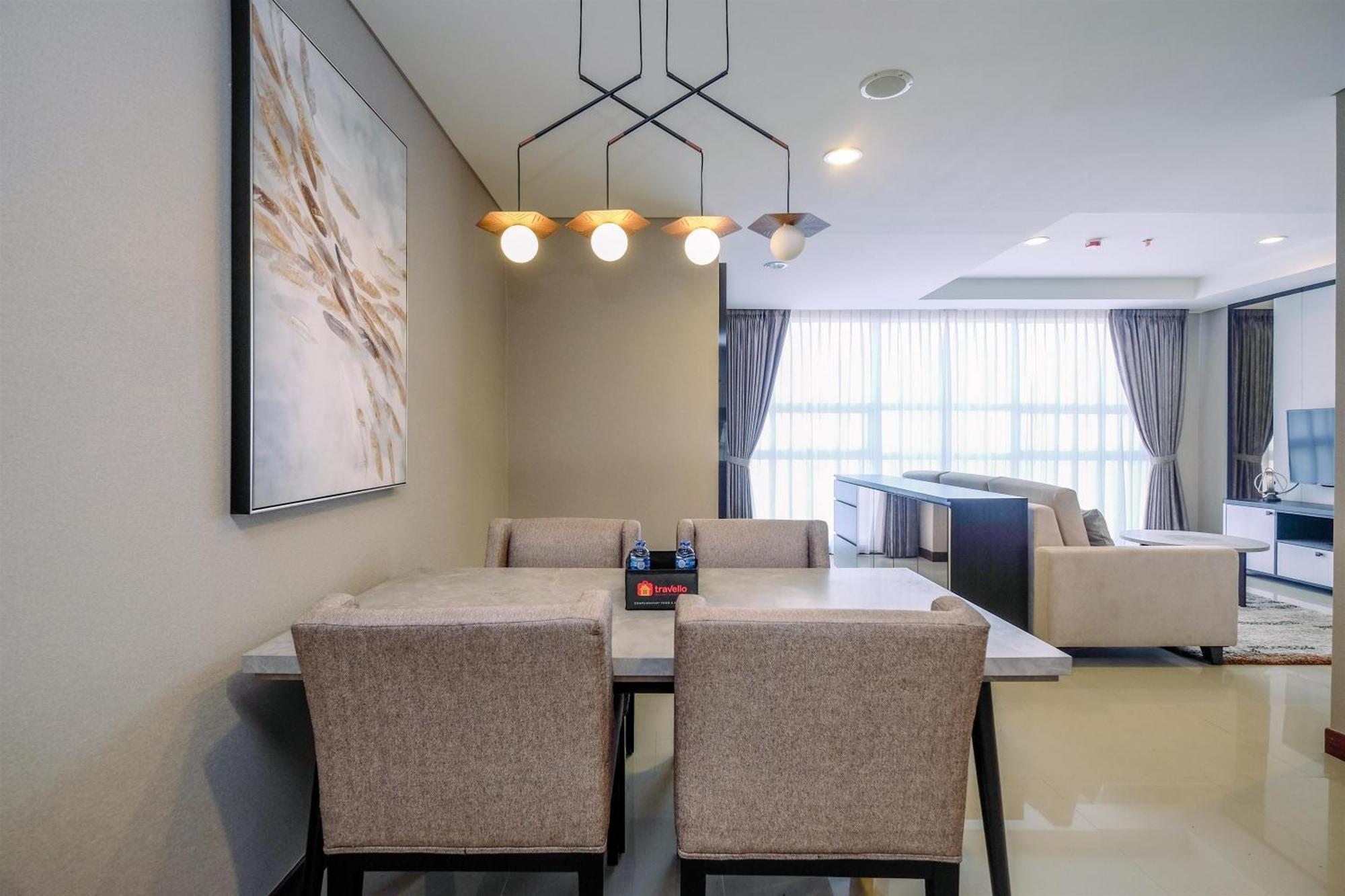Apartment Brand New 2br At The Kencana By Travelio