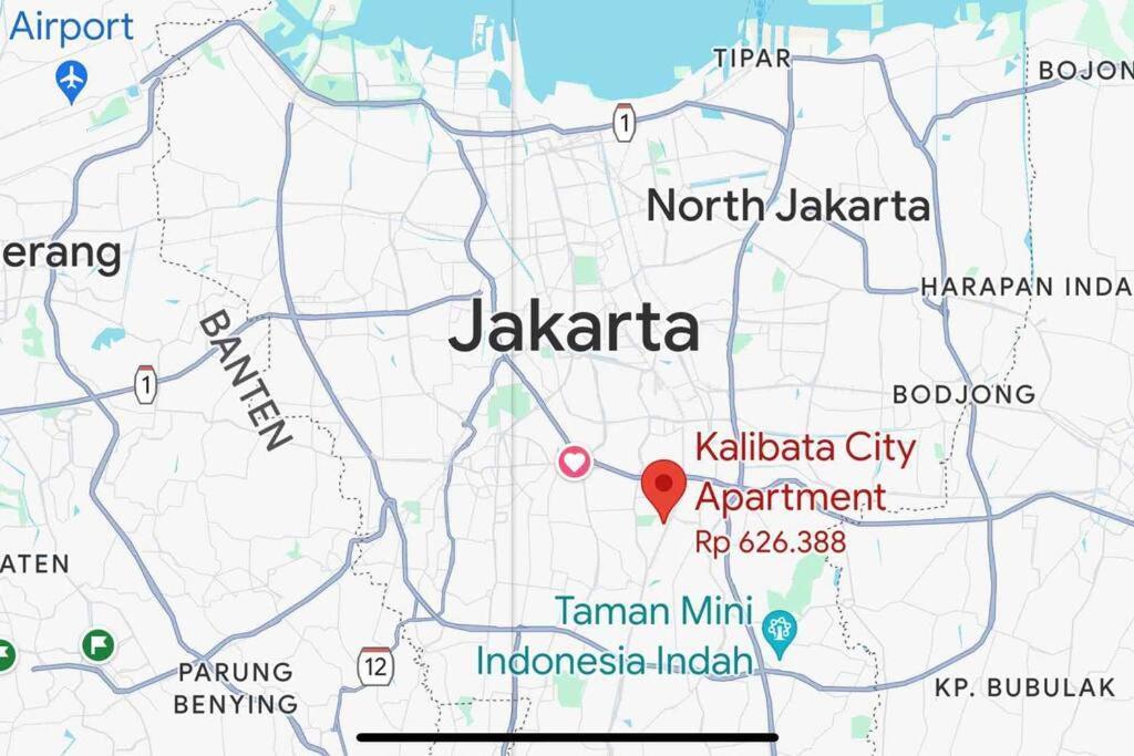 2br Krl Access With Netflix, Kalibata Apartment *