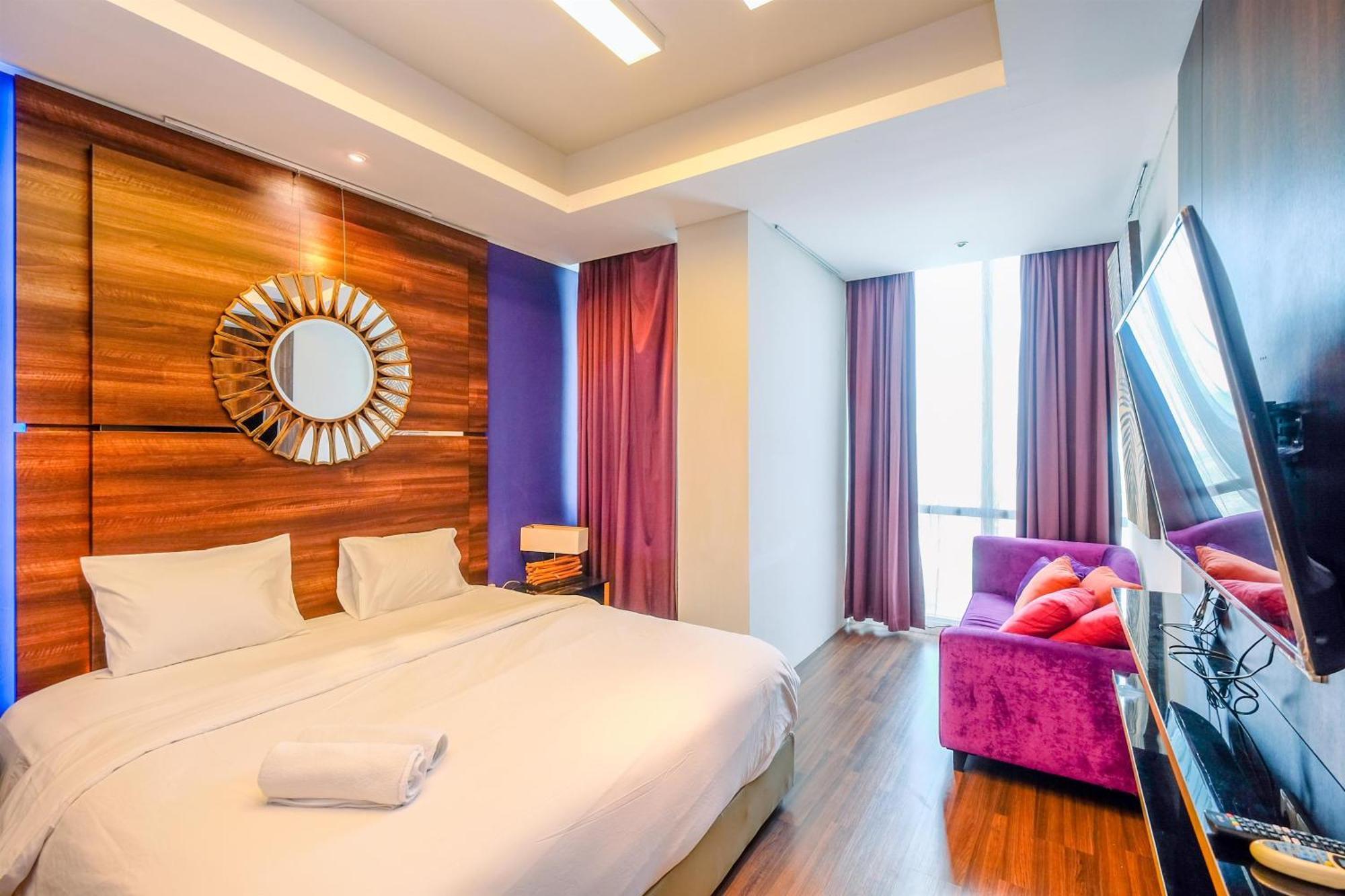 Homey Penthouse 3br With Extra Kemang Village By Travelio Apartment *