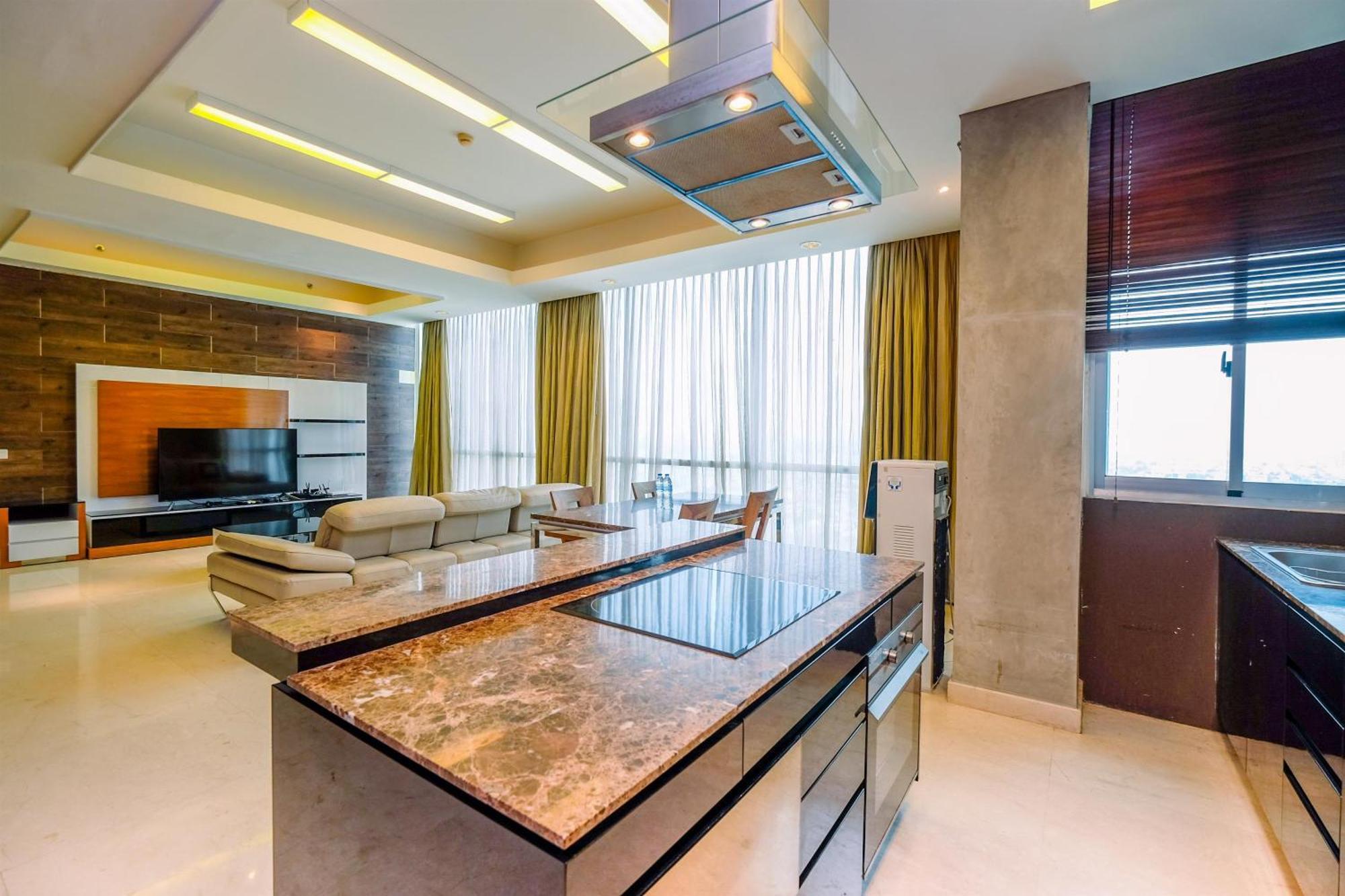 Apartment Homey Penthouse 3br With Extra Kemang Village By Travelio *