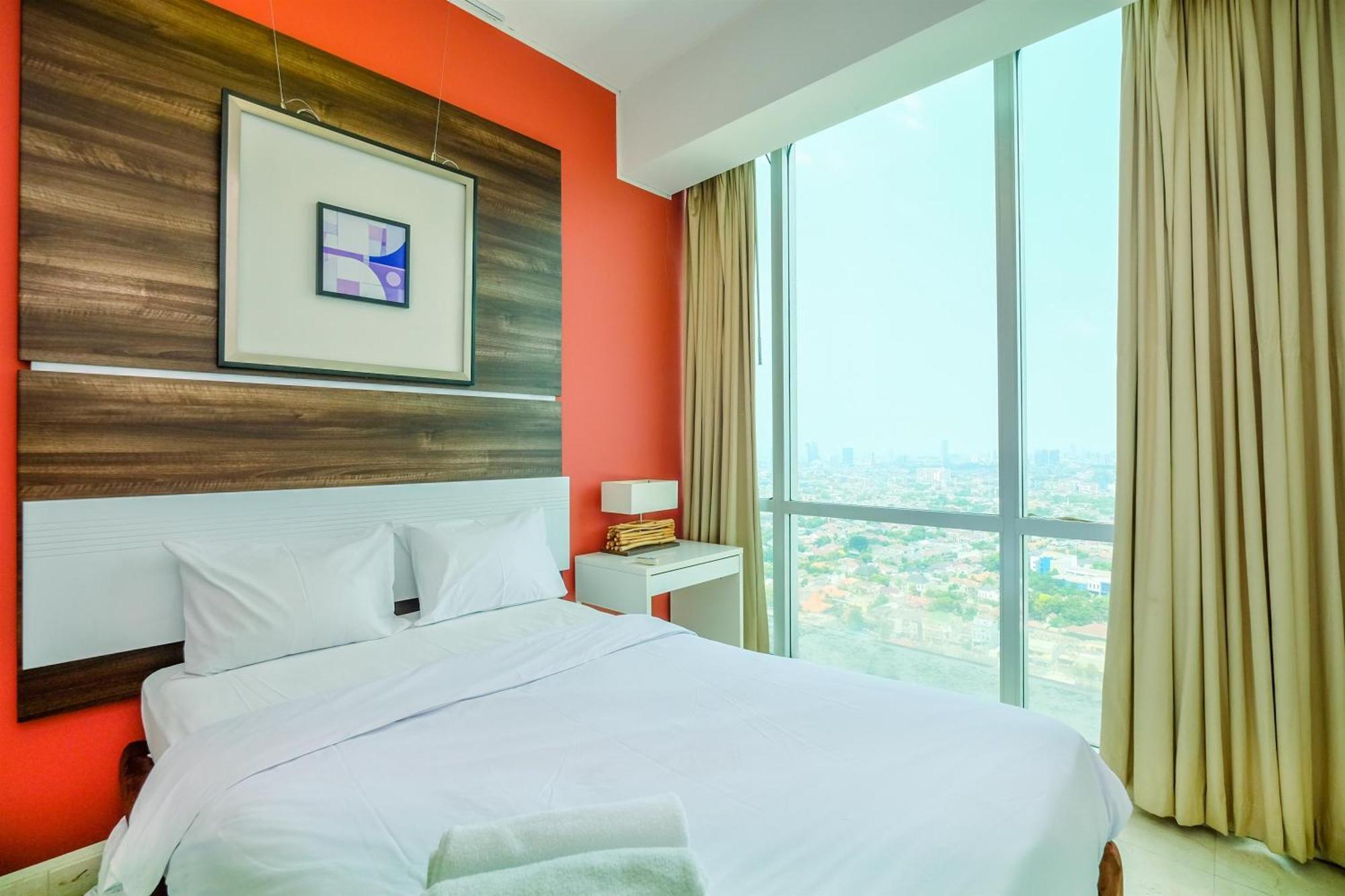 Apartment Homey Penthouse 3br With Extra Kemang Village By Travelio Jakarta