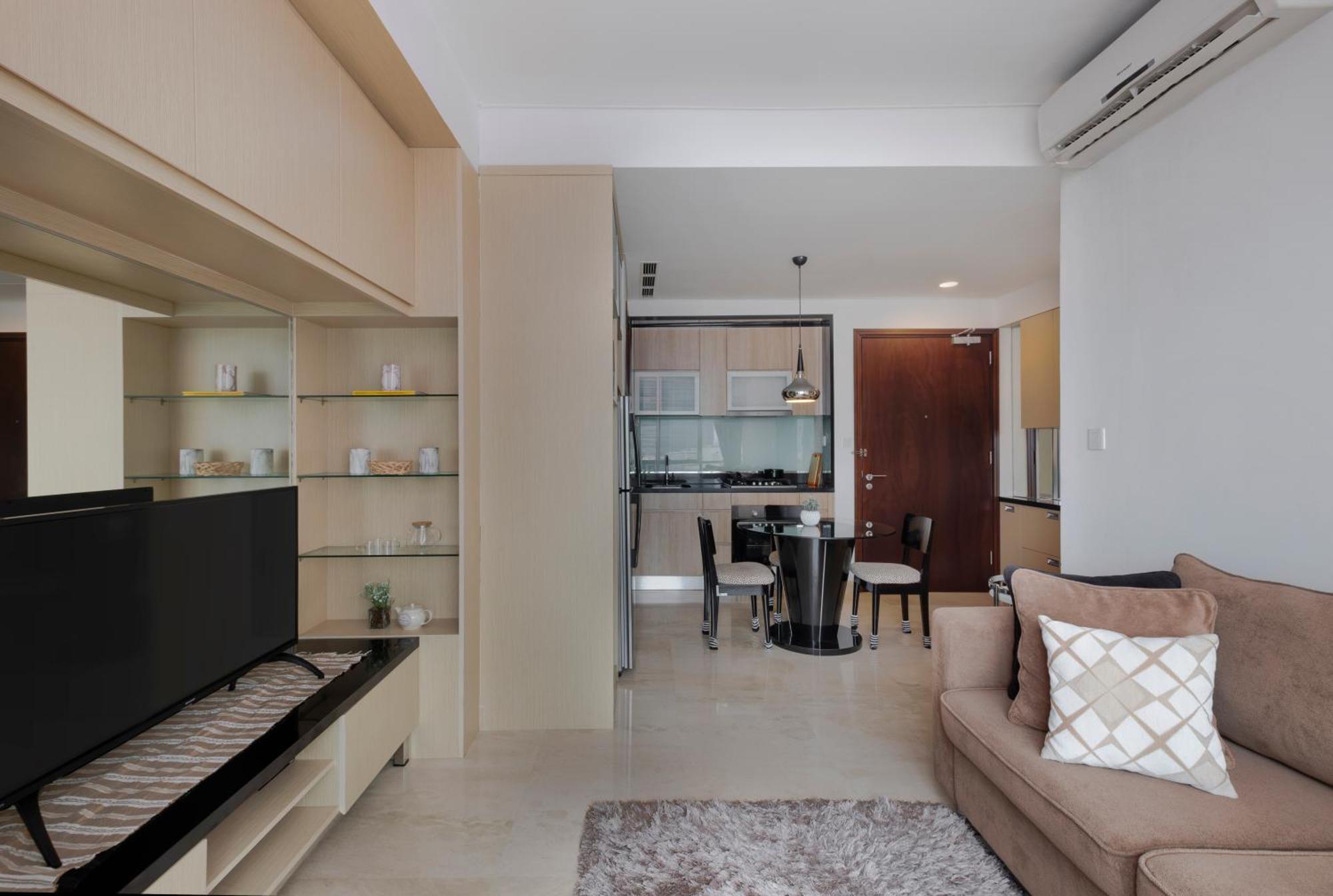 2br Fully Furnished At Setiabudi Sky Garden Kuningan Apartment *