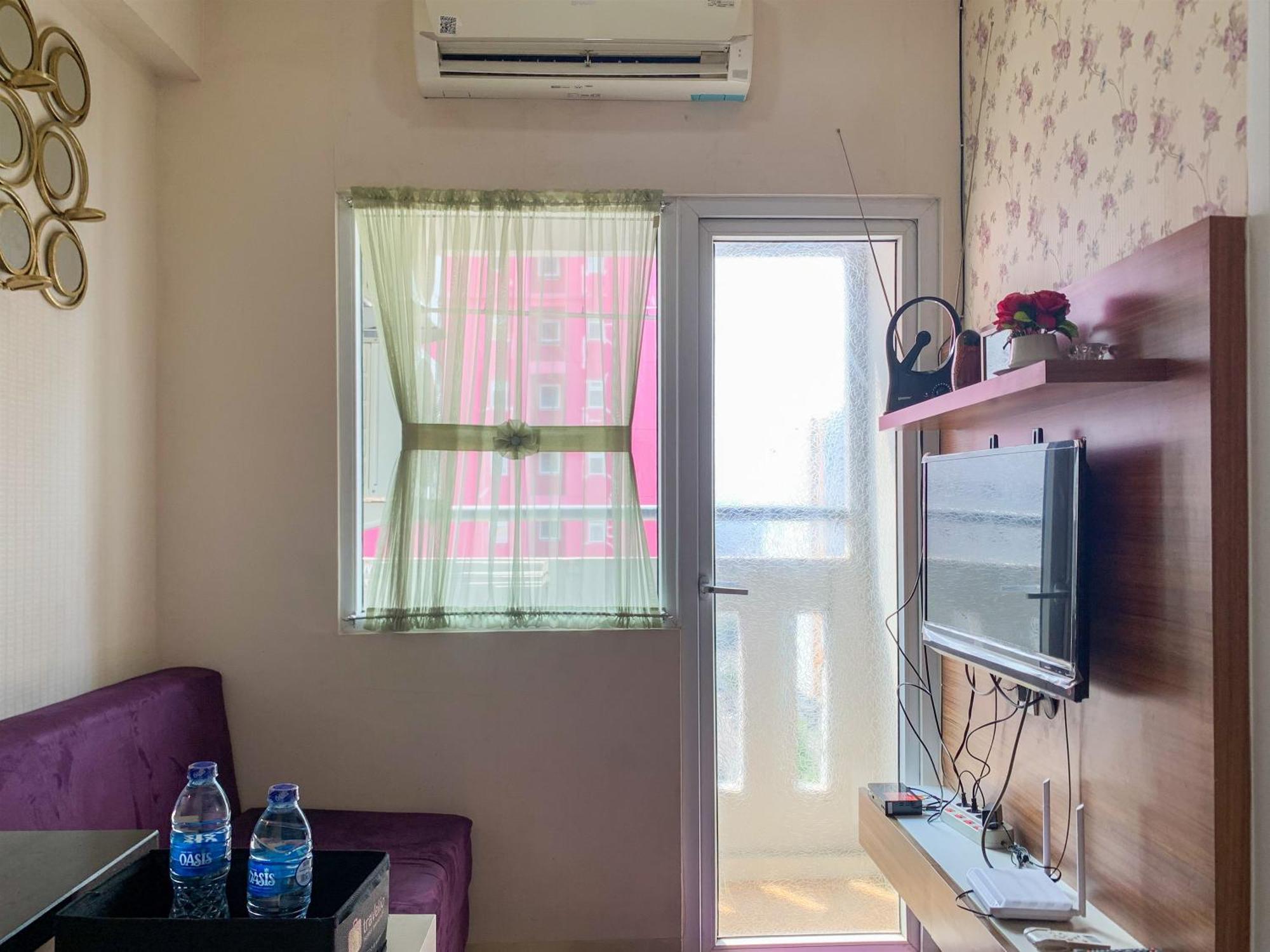 Modern Look And Comfortable 2br Pramuka By Travelio Apartment