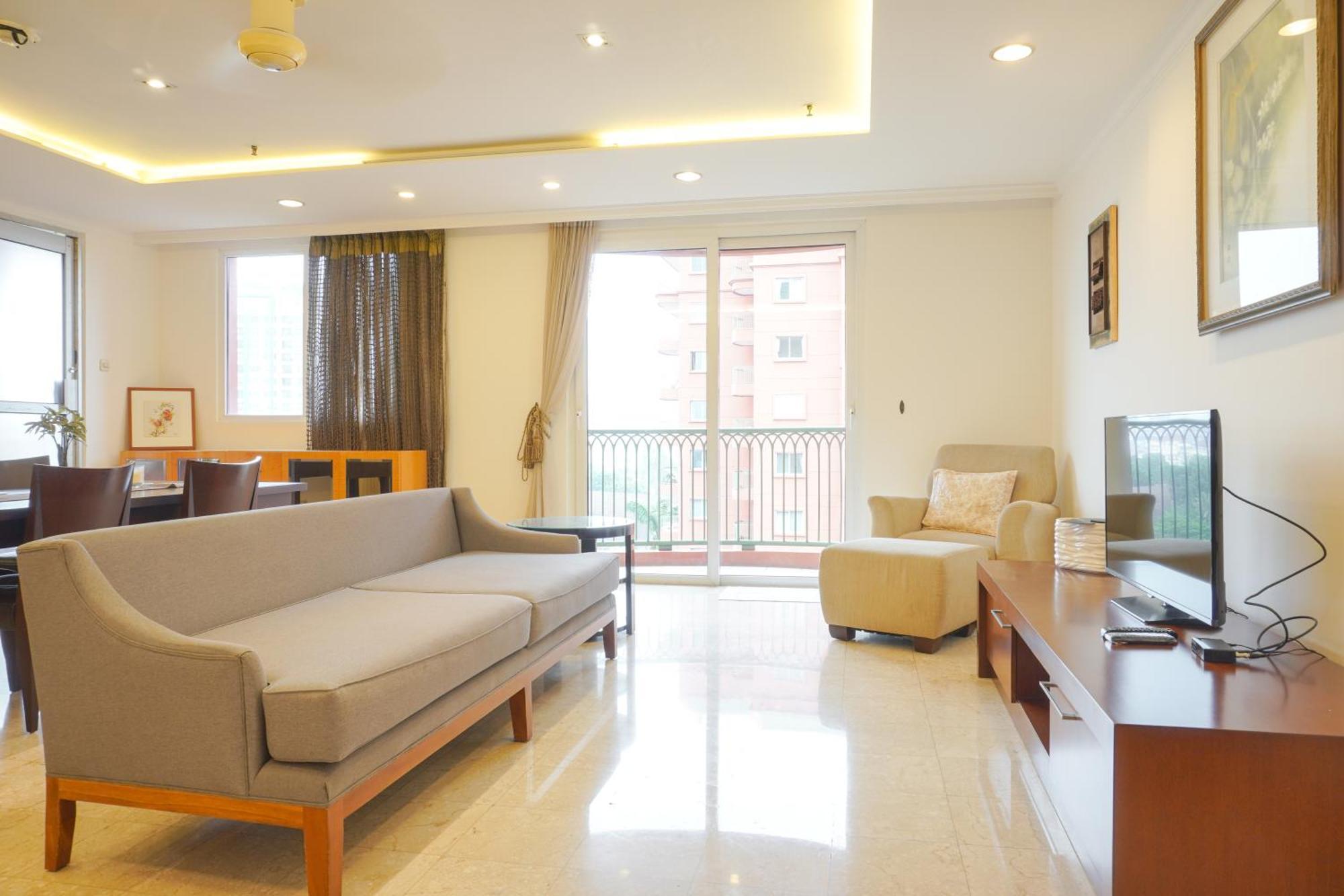 Apartment Spacious And Homey 2br At Nuasa Hijau Indah By Travelio