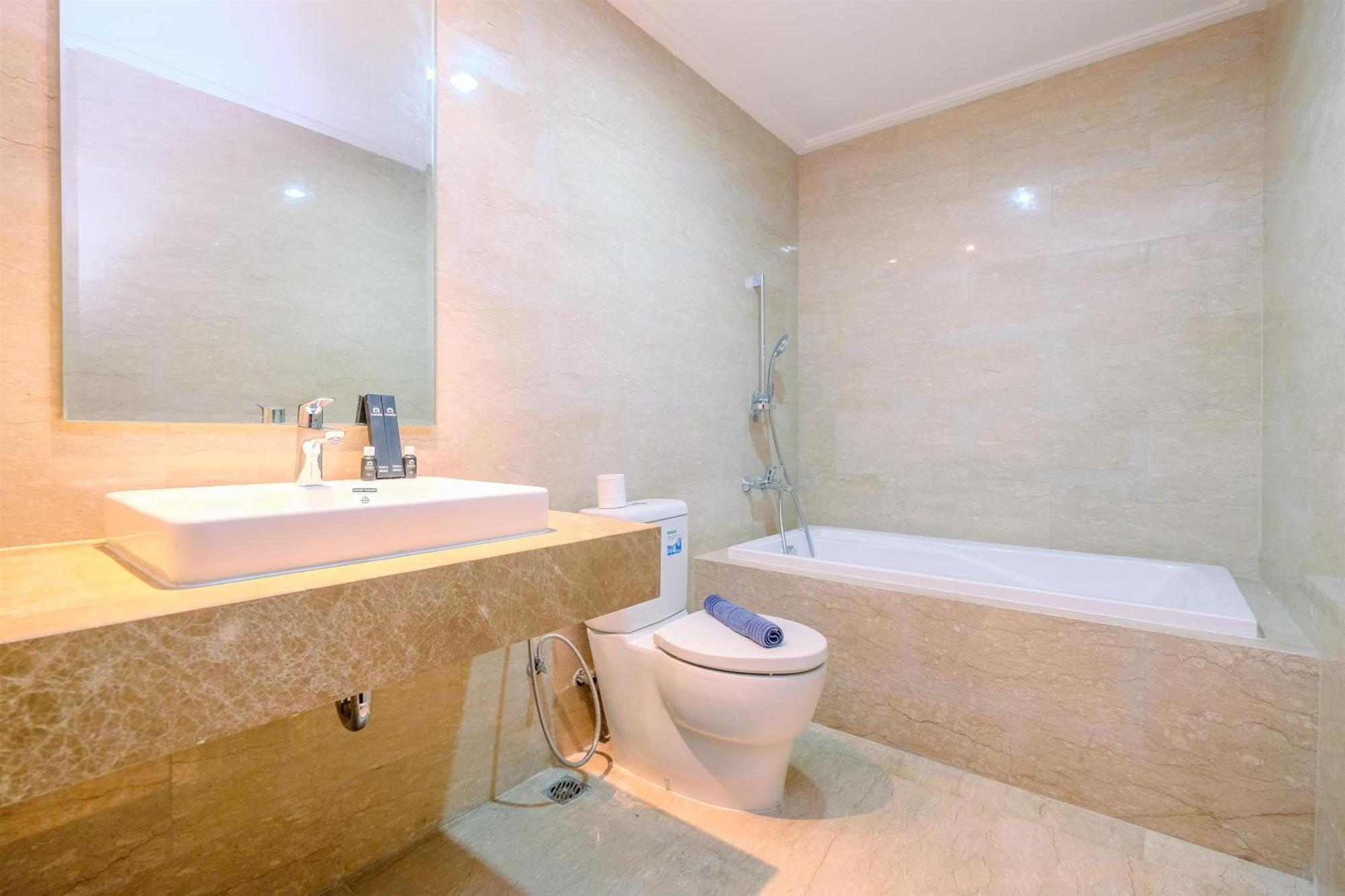 Modern Look And Comfy 2br At Menteng Park By Travelio Apartment Jakarta
