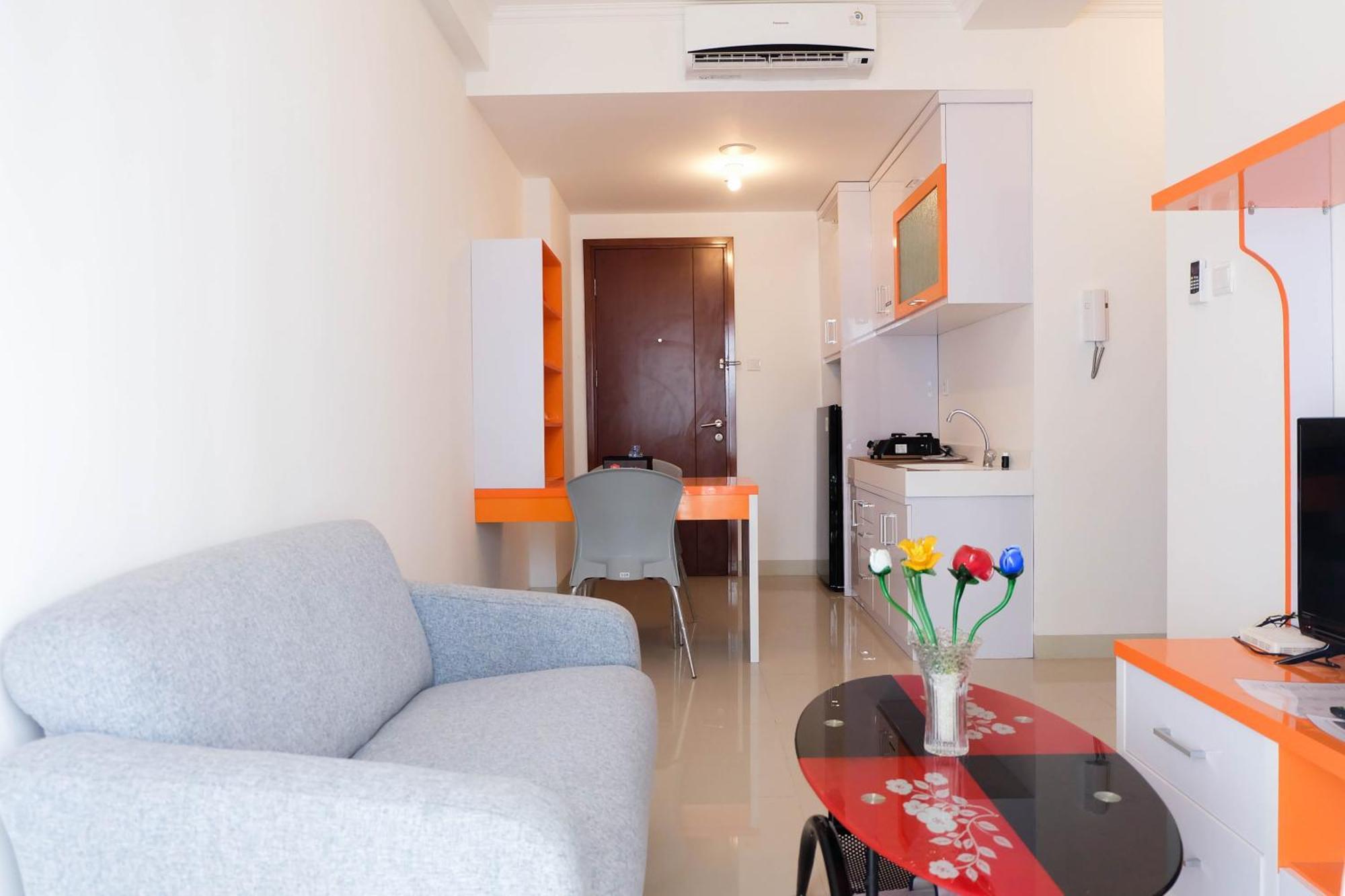 Apartment Cozy And Minimalist 2br @ Signature Park Grande By Travelio