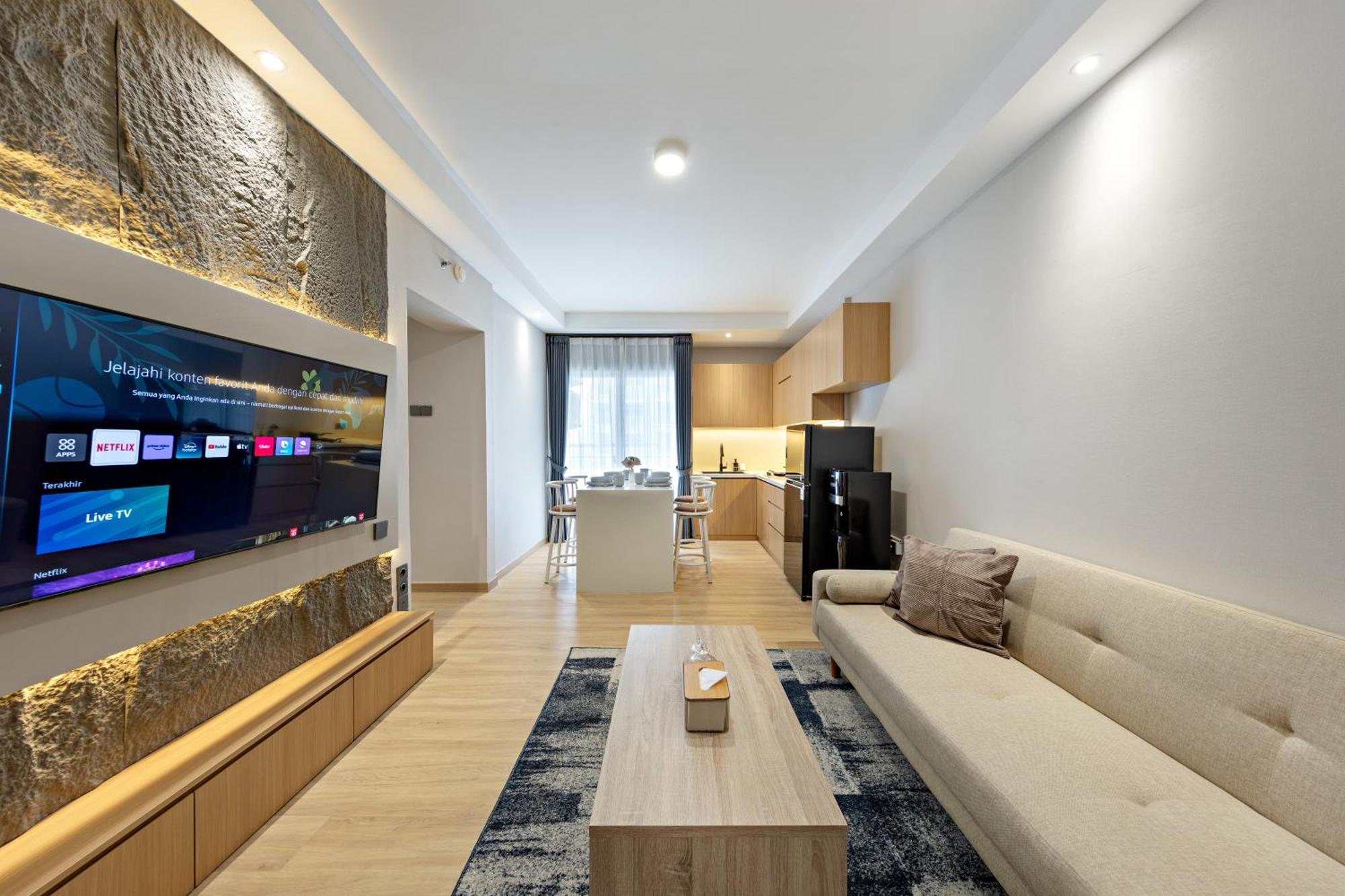 Newly Renovated 2br And Direct Mall Access Apartment Jakarta