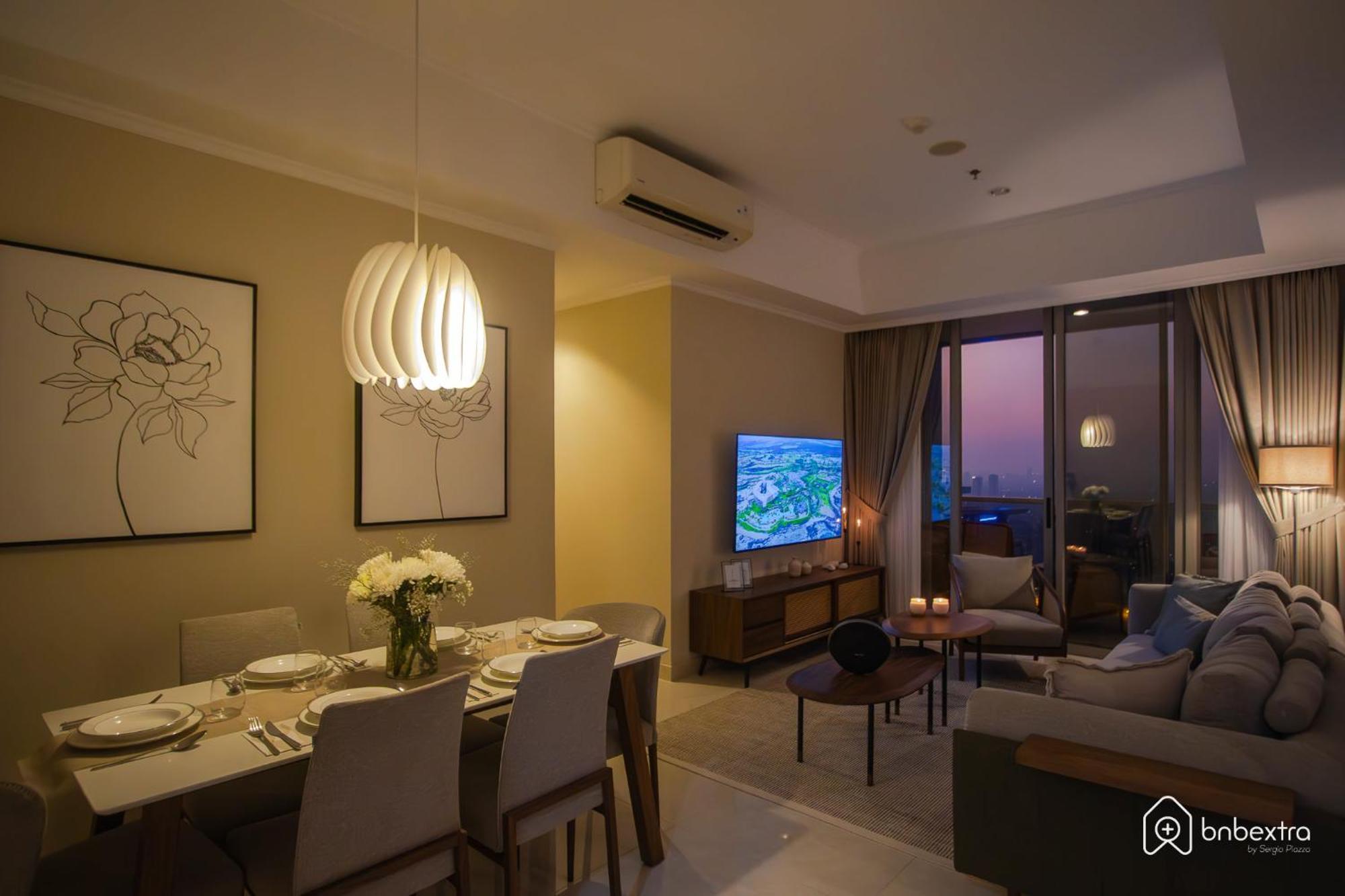Premium 3br, 57th Floor, Italian Design Apartment *