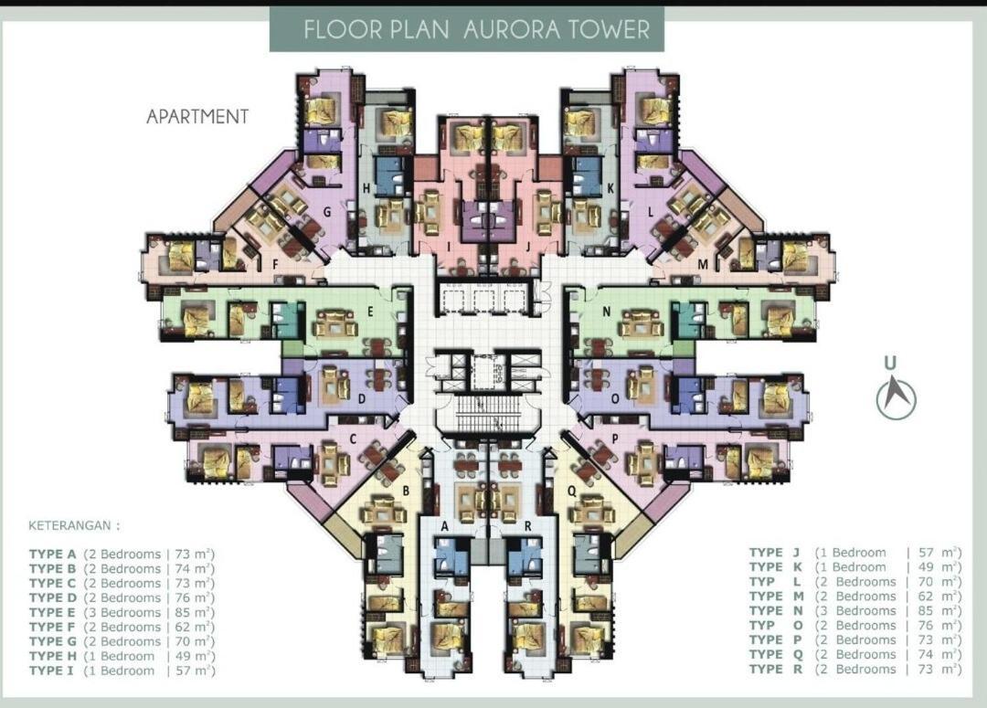 Apartment The Mansion Jc10-f Jakarta
