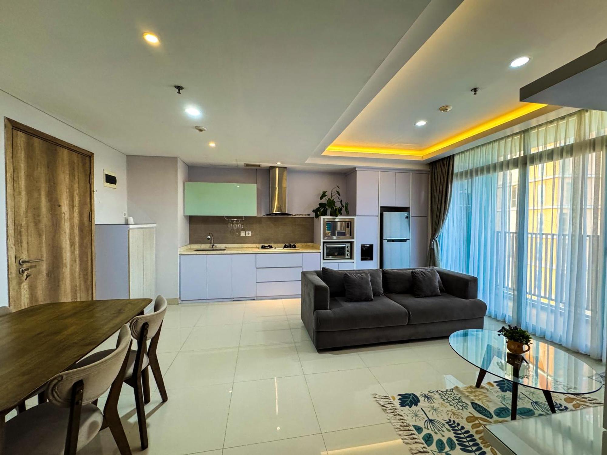 Apartment Pejaten Park 2br Abalone With Pool Jakarta