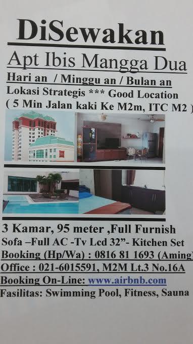 Apartment Apt Ibis Mangga Dua Jakarta