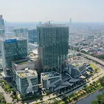 Comfort With City View Studio Tifolia Apartment By Travelio