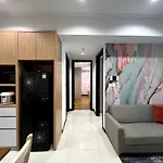2 Bed Casa Grande Mall Kota Kasablanka, View Swimming Pool By Travelibu