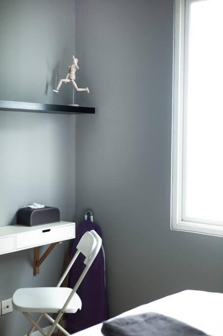 Scandi Style Flat In Jakarta, Gym & Pool