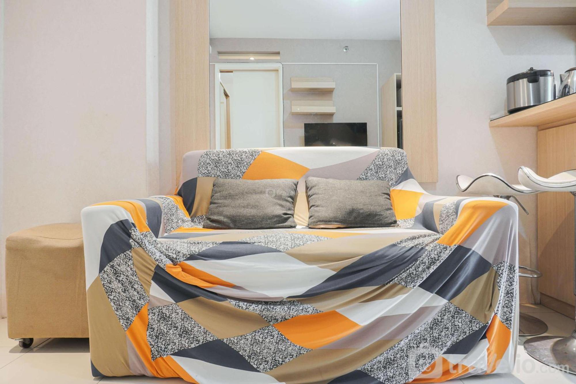 Fully Furnished With Elegant Design 2br Bassura By Travelio Apartment