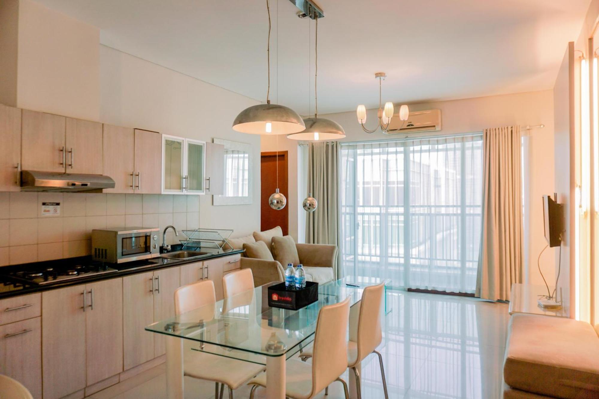 Apartment Elegant And Strategic 2br At Thamrin By Travelio Jakarta