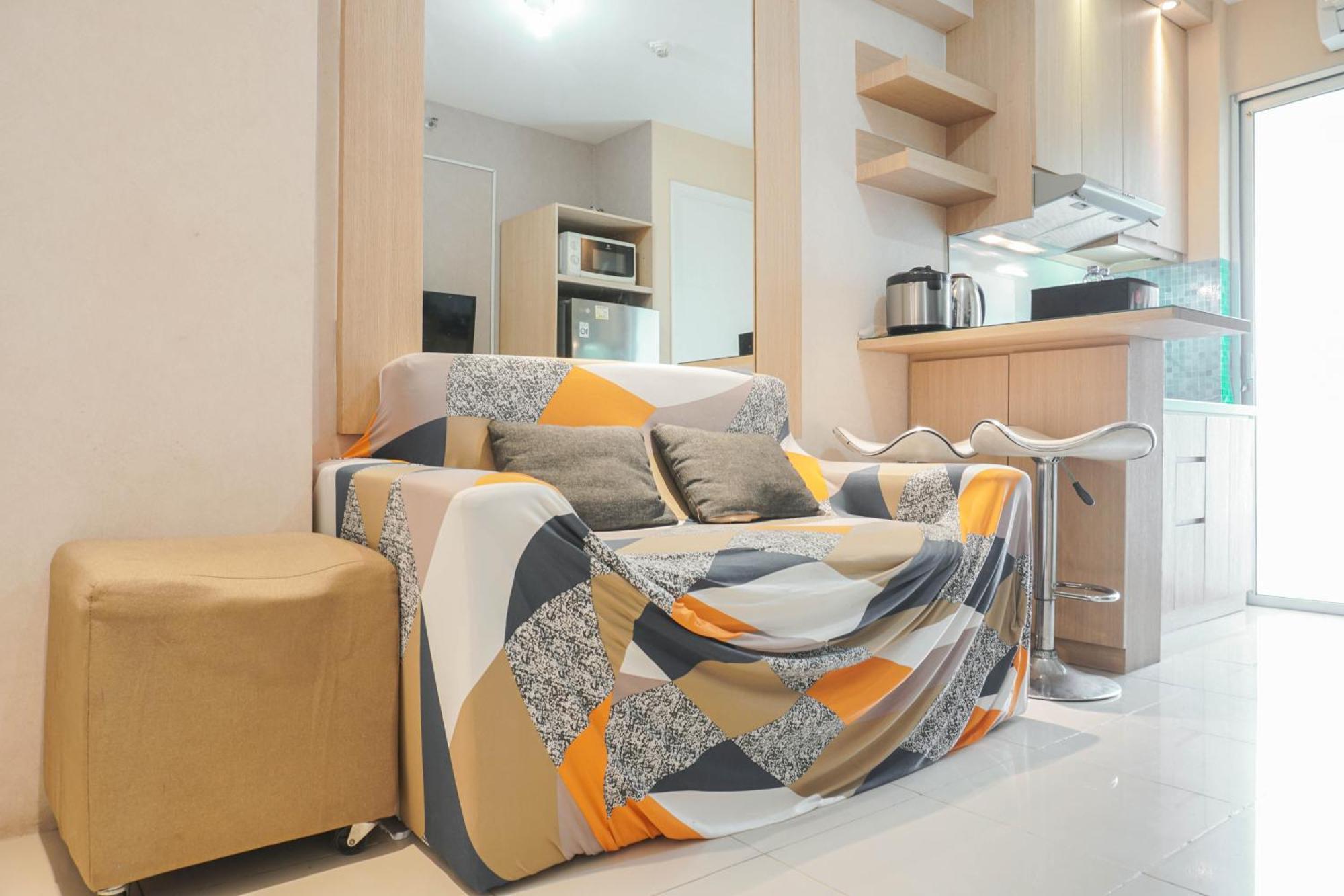 Fully Furnished With Elegant Design 2br Bassura By Travelio *