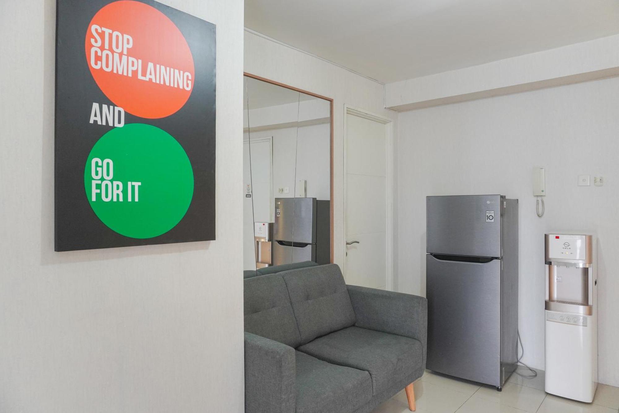 Apartment Elegant And Comfy 2br Above Mall At Bassura By Travelio *