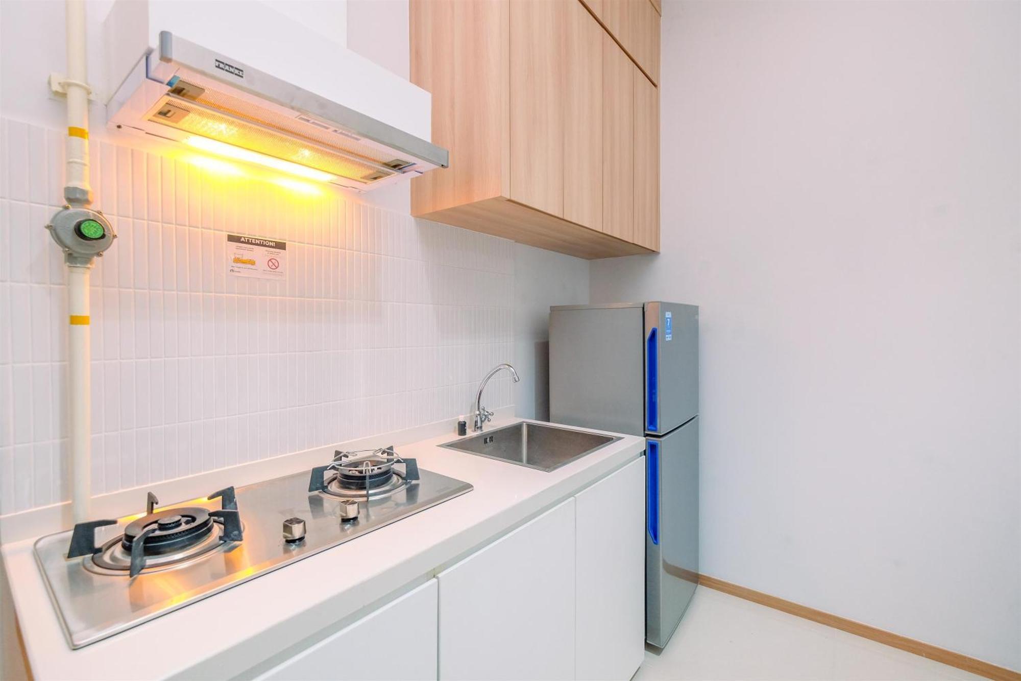 Apartment Modern And New 1br Across Lrt Station Samara By Travelio Jakarta
