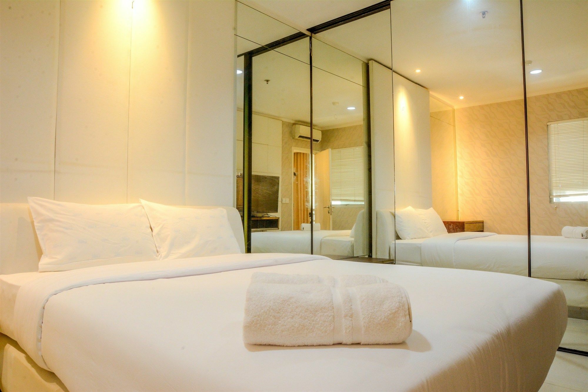 2 Bedrooms At Sahid By Travelio Appartement *