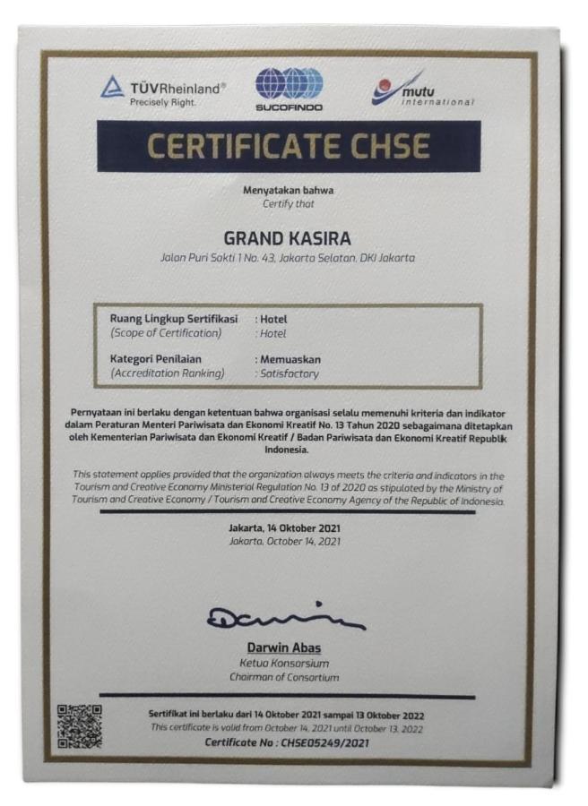 Grand Kasira Hotel Jakarta