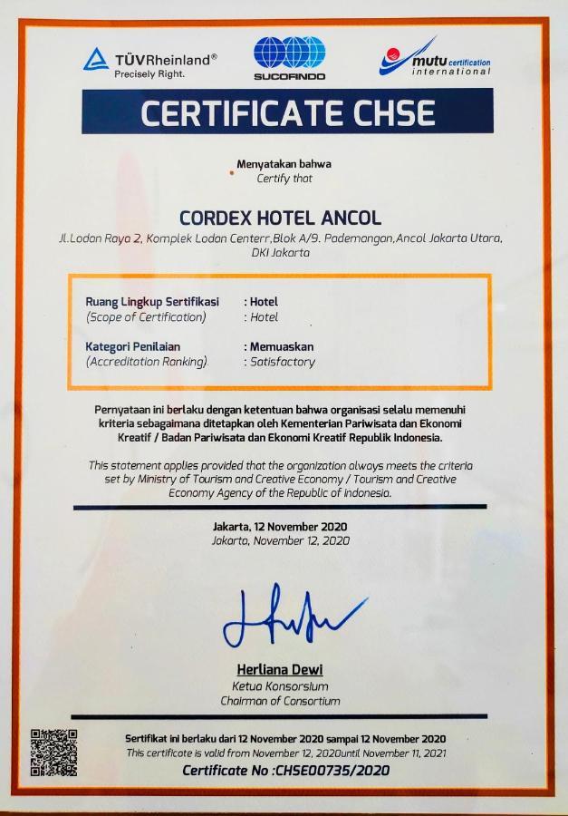 Hotel Cordex Ancol
