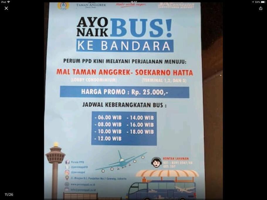 Park Apt. 3 Bedroom Jakarta